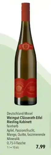 Citti Weingut Clüsserath-Eifel Riesling Kabinett tilbud