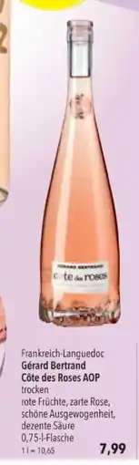 Citti Gérard Bertrand Côte des Roses AOP tilbud