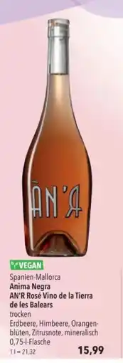 Citti Anima Negra AN'R Rosé Vino de la Tierra de les Balears tilbud