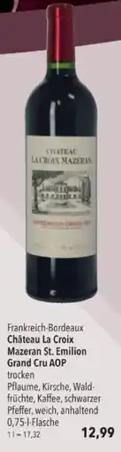 Citti Château La Croix Mazeran St. Emilion Grand Cru AOP tilbud