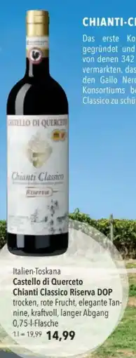 Citti Castello di Querceto Chianti Classico Riserva DOP tilbud