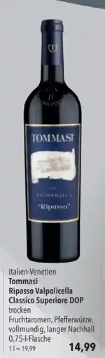 Citti Tommasi Ripasso Valpolicella Classico Superiore DOP tilbud