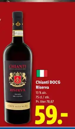 Lidl Chianti DOCG Riserva tilbud