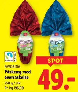 Lidl FAVORINA Påskeæg med overraskelse tilbud