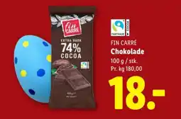 Lidl FIN CARRÉ Chokolade tilbud