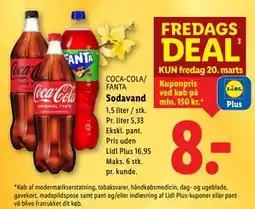 Lidl Sodavand tilbud