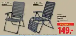 Lidl Klapstol eller liggestol tilbud