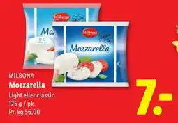 Lidl Mozzarella tilbud