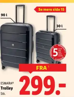 Lidl Esmara trolley stk. tilbud