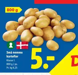Lidl Små nemme kartofler tilbud