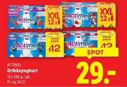 Lidl Drikkeyoghurt drikkeyoghurt tilbud