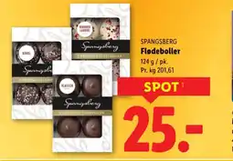 Lidl Spangsberg flødeboller tilbud