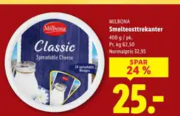 Lidl Milbona smelteosttrekanter tilbud
