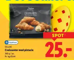Lidl Deluxe croissanter med pistacie tilbud