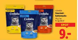 Lidl Coshida gourmet- kattesnacks tilbud