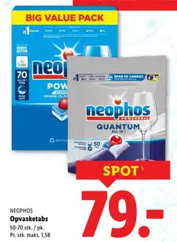 Lidl Neophos opvasketabs tilbud