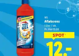Lidl W5 Afløbsrens tilbud
