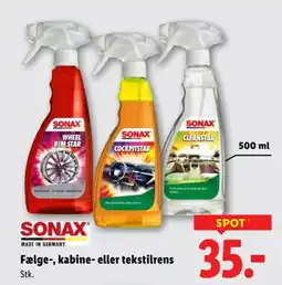 Lidl Sonax fælge-, kabine- eller tekstilrens stk. tilbud