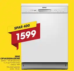 Punkt1 Senz opvaskemaskine tilbud