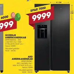 Punkt1 Aeg amerikanerskab tilbud