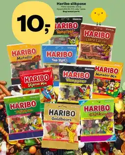 SuperBrugsen Haribo slikpose tilbud