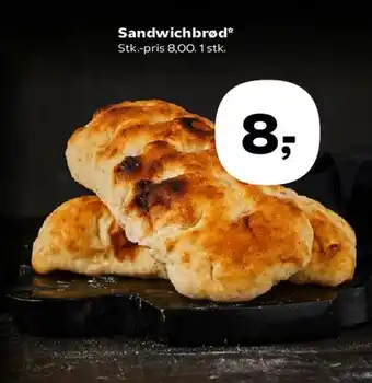 SuperBrugsen Sandwichbrød tilbud