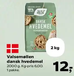SuperBrugsen Valsemøllen dansk hvedemel tilbud