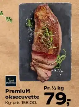 SuperBrugsen Premium oksecuvette tilbud