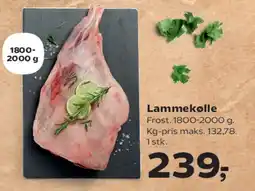 SuperBrugsen Lammekølle tilbud