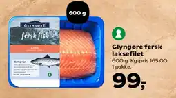 SuperBrugsen Glyngøre fersk laksefilet tilbud