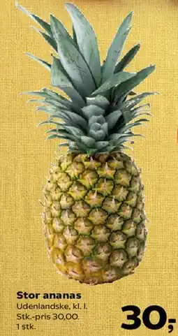 SuperBrugsen Stor ananas tilbud