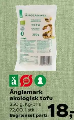 SuperBrugsen Änglamark økologisk tofu tilbud