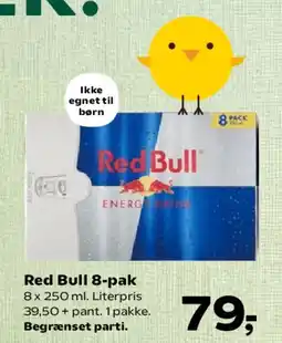 SuperBrugsen Red Bull 8-pak tilbud