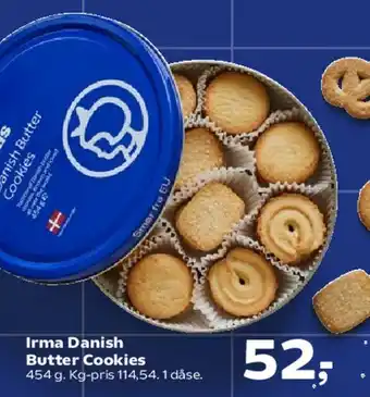 SuperBrugsen Irma Danish Butter Cookies tilbud