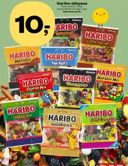 Kvickly Haribo slikpose tilbud