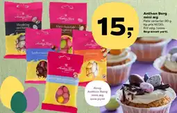 Kvickly Anthon Berg mini æg tilbud