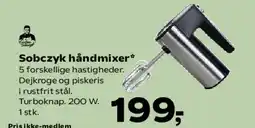 Kvickly Sobczyk håndmixer tilbud