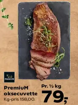 Kvickly Premium oksecuvette tilbud