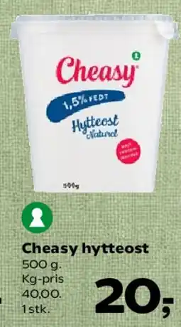 Kvickly Cheasy hytteost tilbud