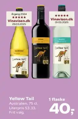 Kvickly Yellow Tail tilbud