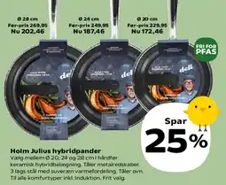 Kvickly Holm Julios hybridpander tilbud