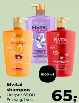 Kvickly Elvital shampoo tilbud