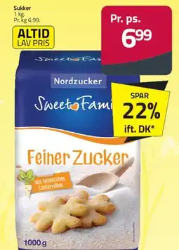 Fleggaard SweetFamily Feiner Zucker (sukker) tilbud