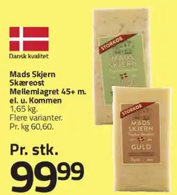 Fleggaard Mads Skjern Skæreost tilbud