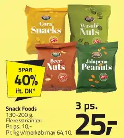Fleggaard Snack Foods (3 stk.) tilbud