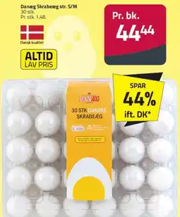 Fleggaard Danæg Skrabeæg tilbud