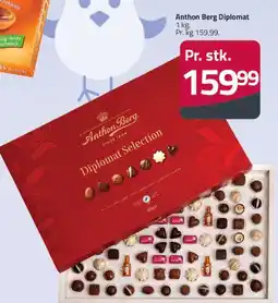 Fleggaard Anthon Berg Diplomat Selection tilbud