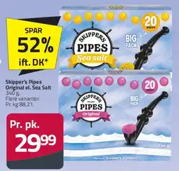 Fleggaard Skipper's Pipes (Original / Sea Salt) tilbud