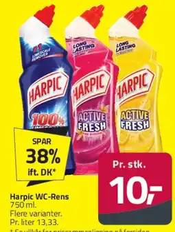 Fleggaard Harpic WC-Rens 750 ml tilbud