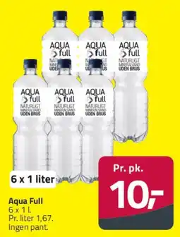 Fleggaard Aqua Full 6 x 1 liter tilbud